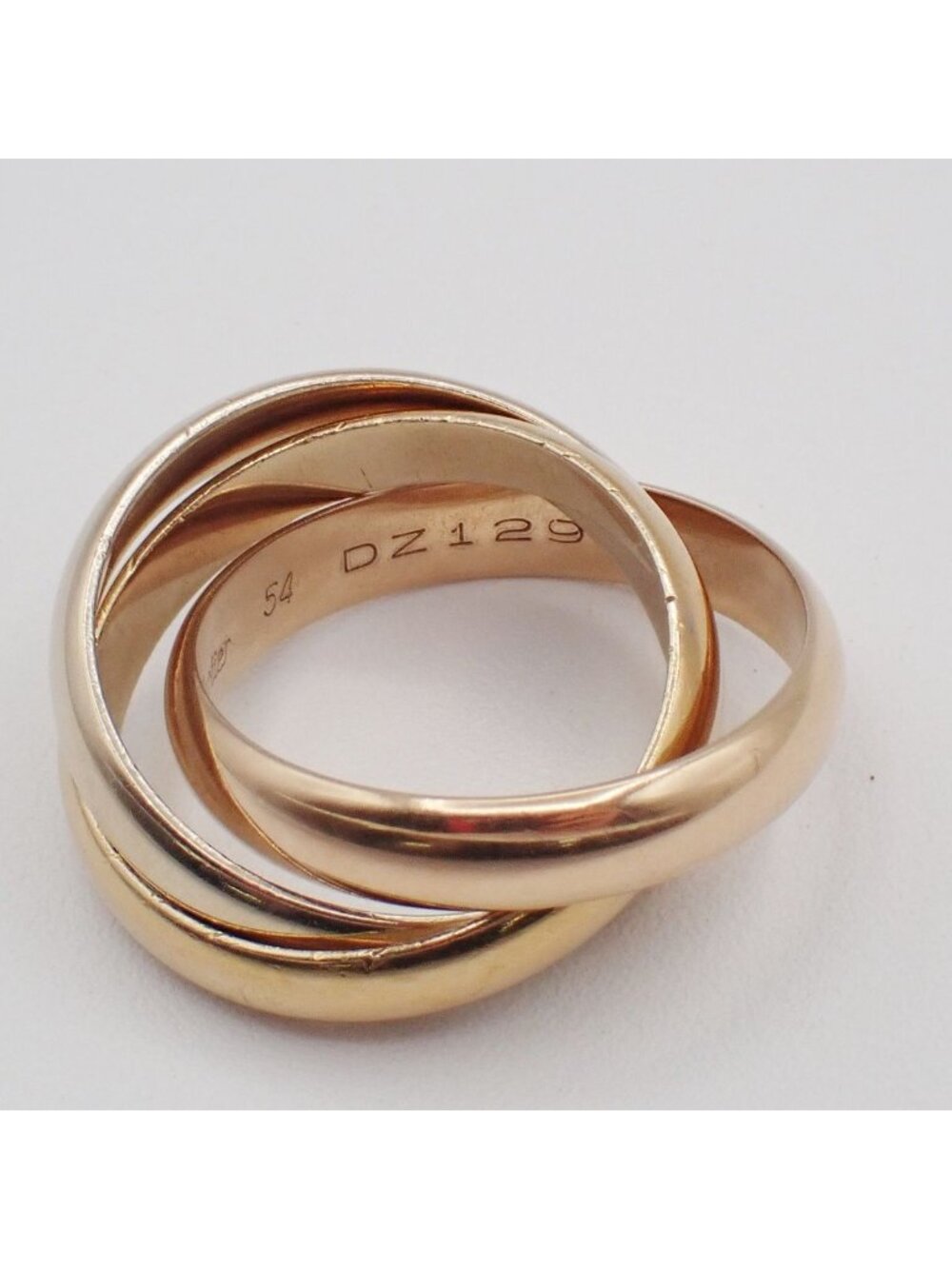 Cartier Trinity Classic MM Ring 750 Gold Silver Pink - Picture 4 of 11